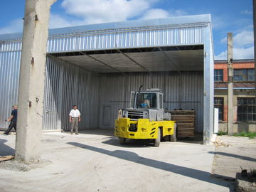 Camera durevole dell'essiccazione del legno 4500 millimetri di altezza di caricamento interno del carrello elevatore