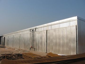 80m3 attrezzature per l'essiccazione del legno completamente automatiche, asciugatrici industriali di legno 800 mm di diametro ventola