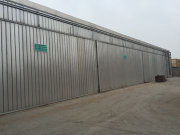 Asciugatrice di forno a legna completamente automatica, mezzo di trasferimento di calore con acqua calda, capacità 20M3